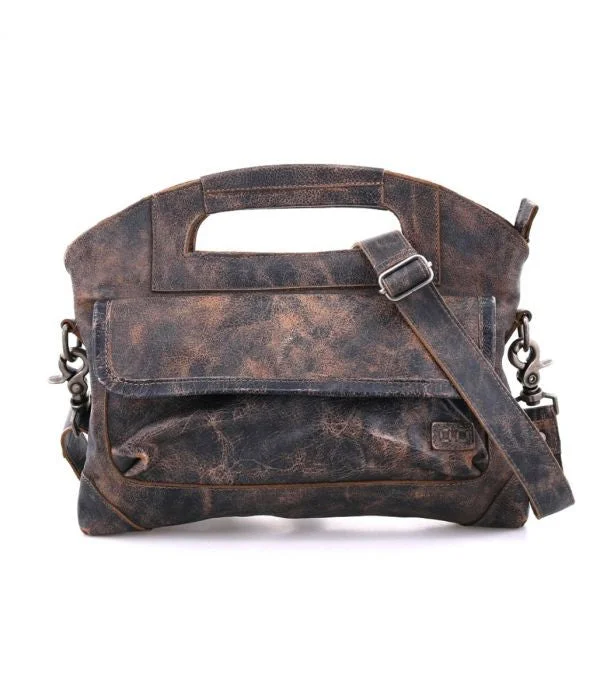 Top Deals Greenway Black Lux Crossbody Clutch