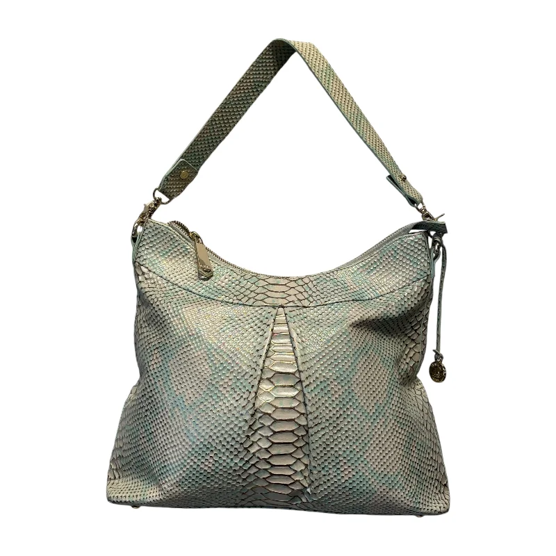 Designer Bags For Luxury Collectors Brahmin/Hand Bag/Animal Pattern/BLU/CROC EMBOSSED