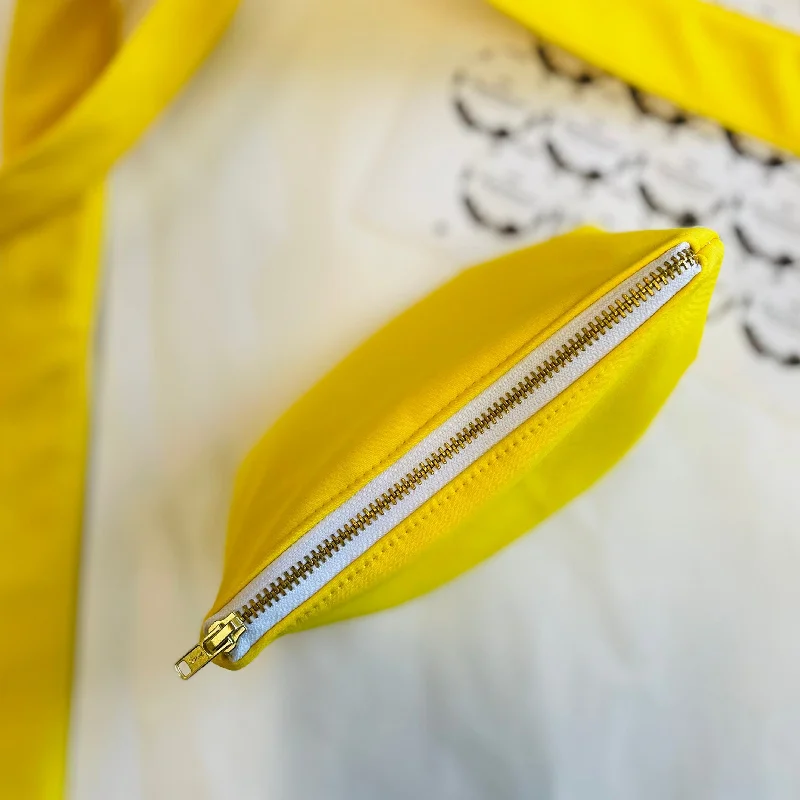 Hot Deals Solid Yellow Makeup Bag | Yellow Sun