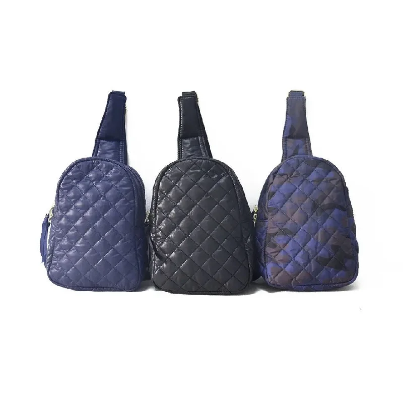 Handbag For Women Quilted Sling/ Chest Bag - Assorted Colors