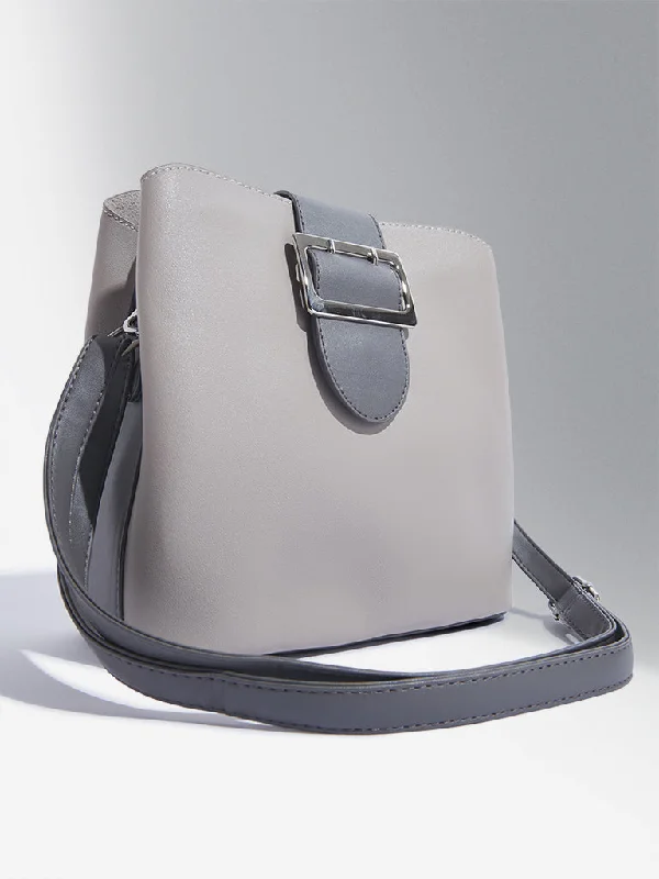 Eco-Friendly Bags With Discounts Westside Accessories Grey Margreta Hand Bag