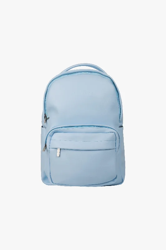 Spacious Bags With Holiday Promotions Baby Blue Premium Backpack