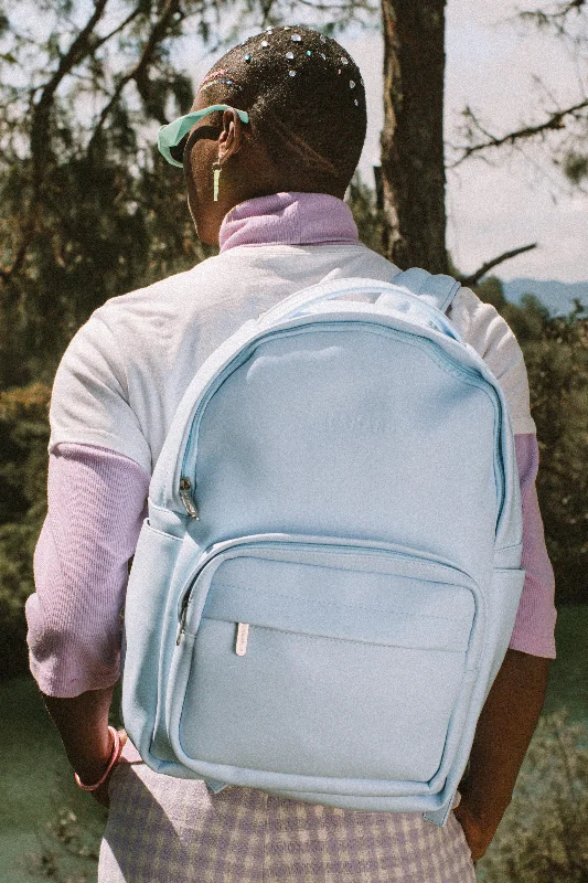 Affordable Bags For College Students On Sale Baby Blue Premium Backpack