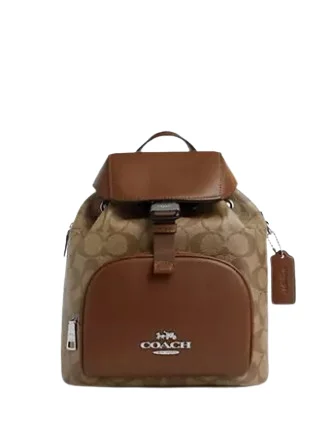 Eco-Friendly Bags With Discounts Coach Pace Backpack In Signature Canvas