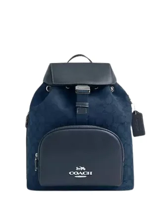 Cyber Monday Discounts On Bags Coach Pace Large Backpack In Signature Jacquard