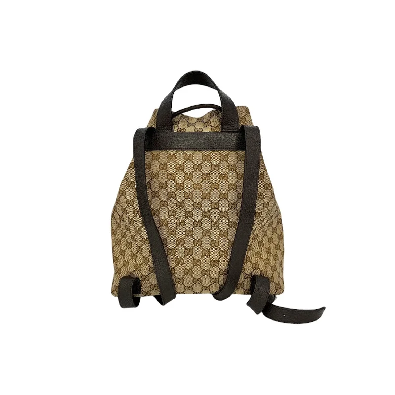 Vintage-Inspired Gucci GG Supreme Drawstring Backpack