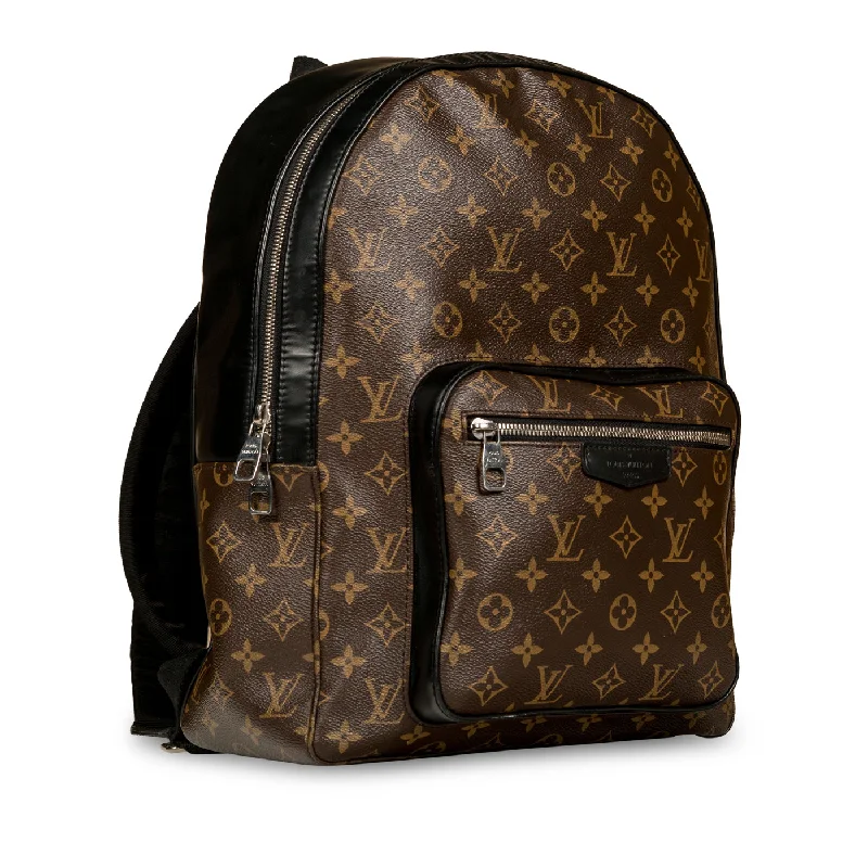 Luxury Bags For Working Professionals Josh Backpack - Monogram Macassar Canvas