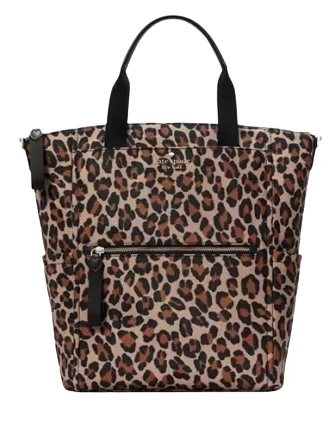 Office Professionals Kate Spade New York Chelsea Spotted Leopard Convertible Backpack