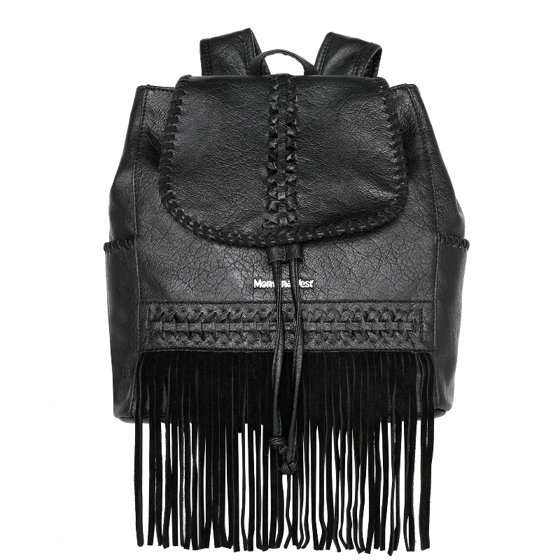 Bags For Sporty And Athletic Styles MW1093-9110 Montana West Fringe Collection Concealed Carry Backpack