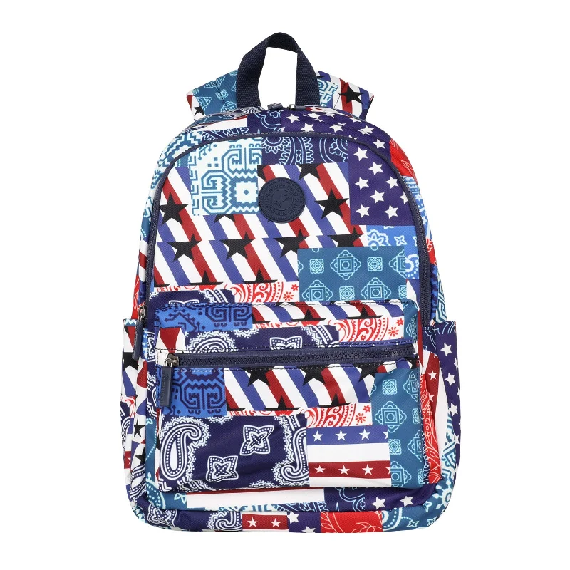 Seasonal Clearance Bags For Summer MWB-1002 Montana West Starts Stripes Paisley Print Backpack