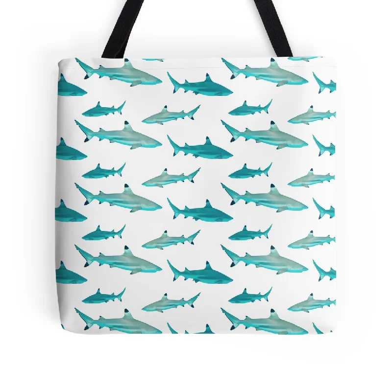 Party Bags For New Year's Eve And Special Occasions Tahiti Shark Tote Bag