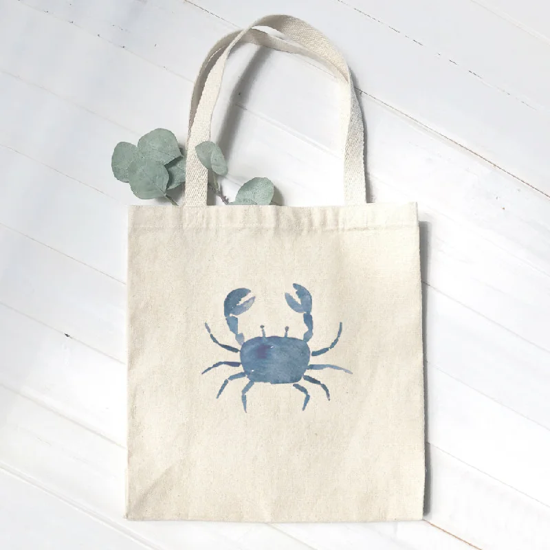 Luxury Bags For Professionals With Discounts Blue Crab - Canvas Tote Bag