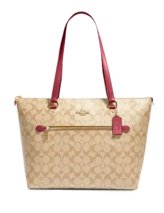 Durable And Cheap Bags Coach Gallery Tote In Signature Canvas