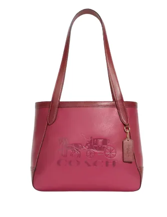 Flash Sale On Premium Bags Coach Tote 27 In Colorblock With Horse And Carriage