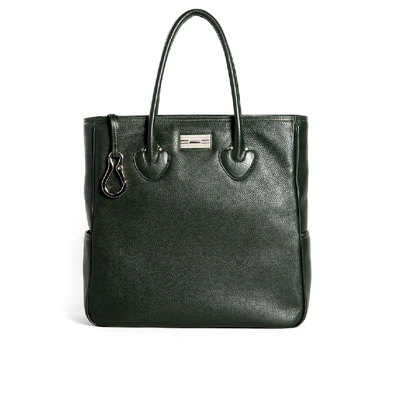 Bags With Seasonal Sales Essex Travel Tote, Dark Green Leather