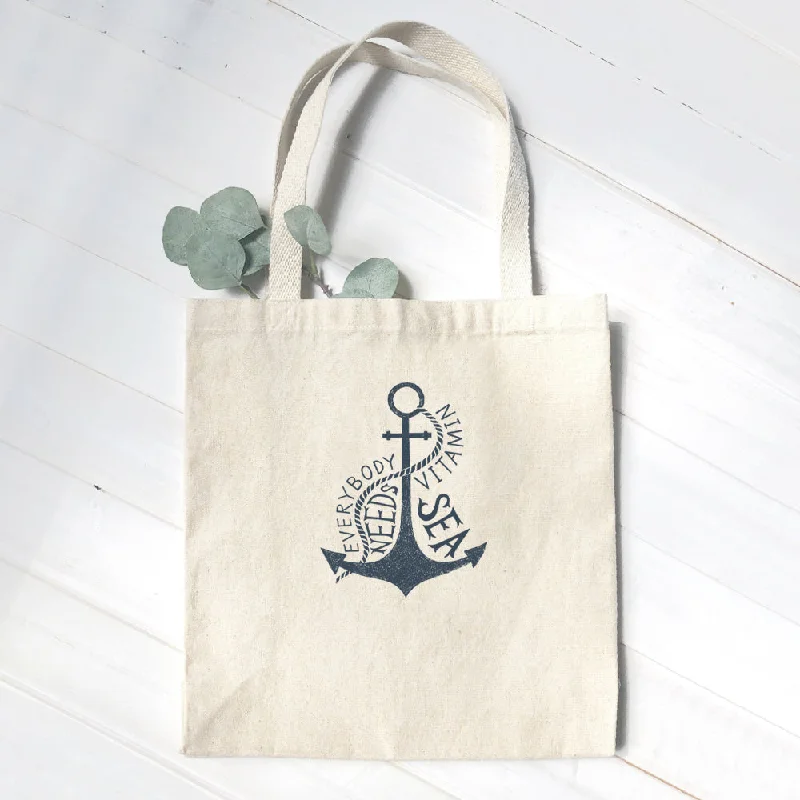 Party Bags For New Year's Eve And Special Occasions Everyone Needs Vitamin Sea - Canvas Tote Bag