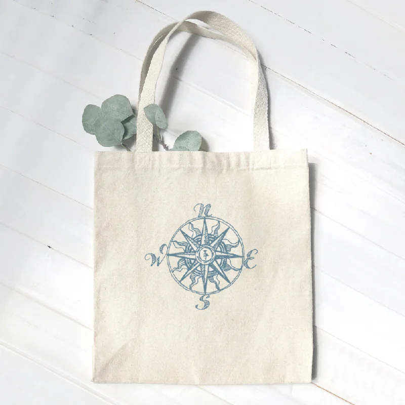 Durable And Cheap Bags Hand Drawn Compass - Canvas Tote Bag