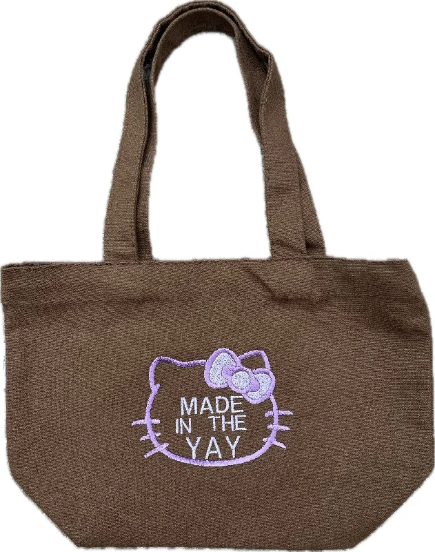 Lightweight Bags For Senior Travelers HK Made In The Yay Mini Tote (Purple Tones)