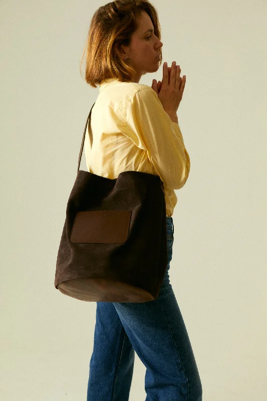 Stylish And Affordable Bags For Every Occasion Huxley Suede Tote