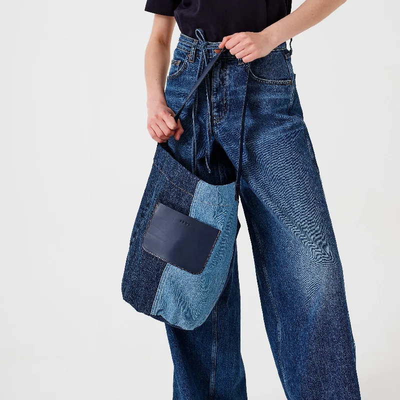 Trendy And Discounted Designer Handbags Huxley Denim Tote