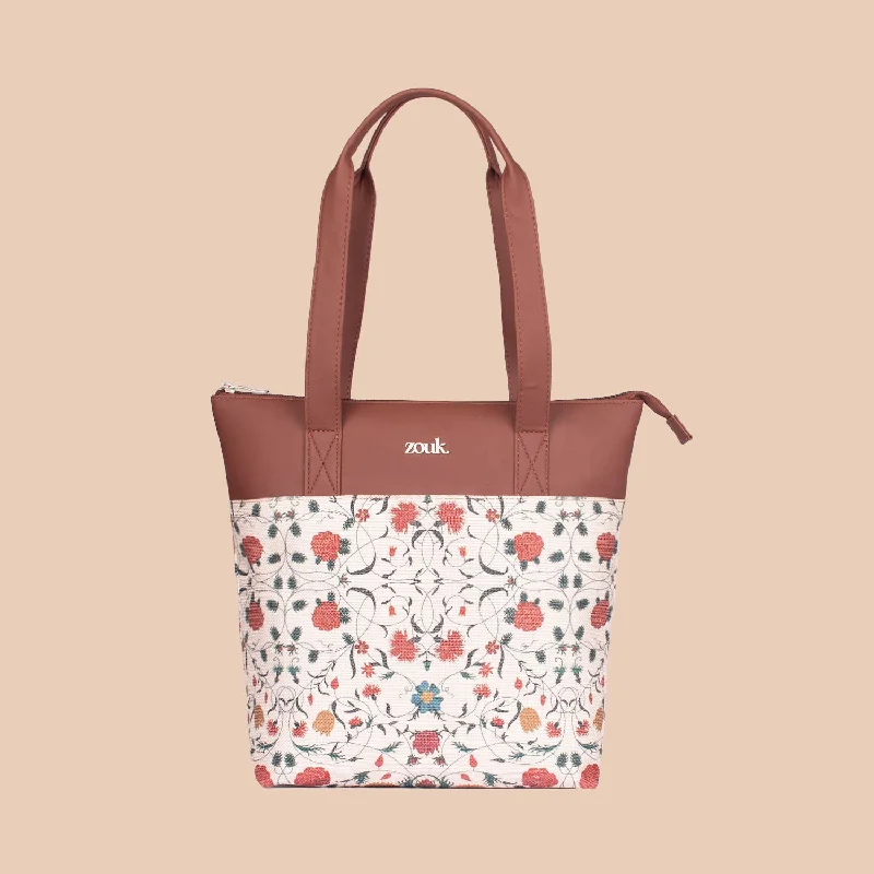 Durable And Fashionable Bags For Daily Use Junagarh Florals Everyday Tote Bag