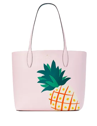 Durable And Fashionable Bags For Daily Use Kate Spade New York Reversible Pineapple Tote