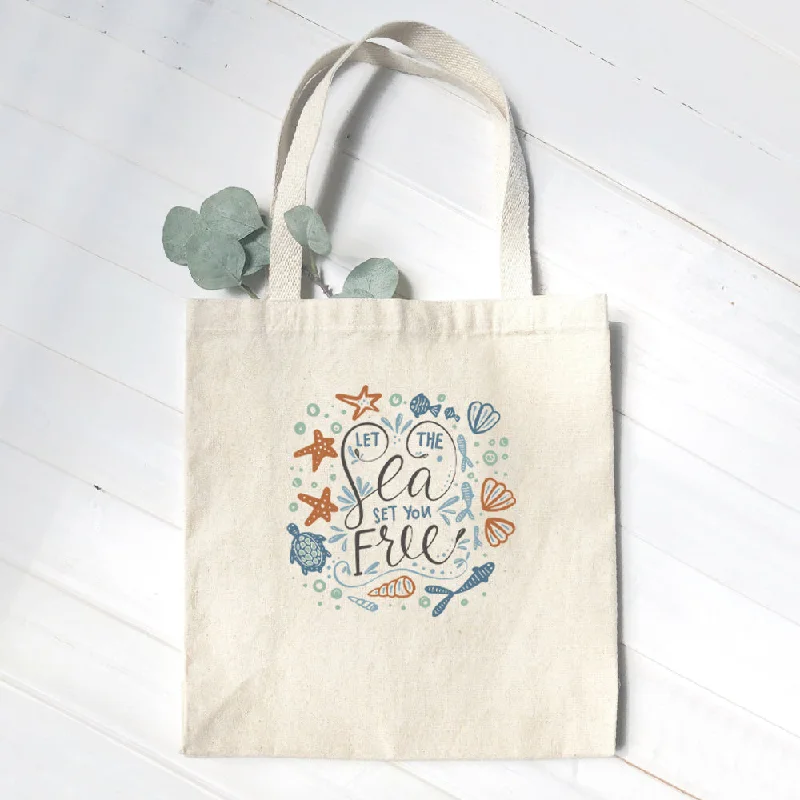 Bold And Flash-Sale Bags Let the Sea Set You Free - Canvas Tote Bag