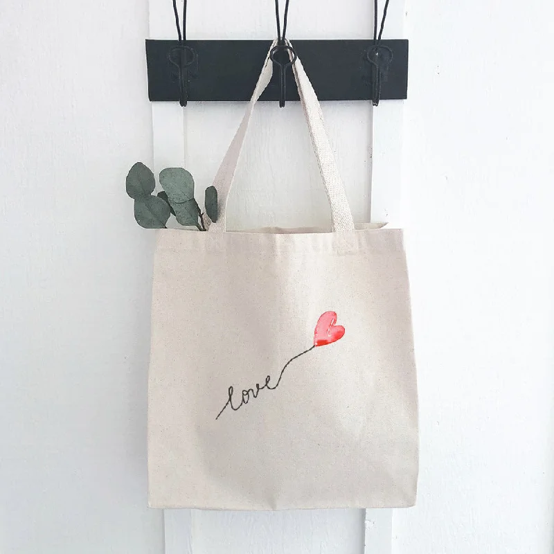 Handbag For Fashion Love Heart Balloon - Canvas Tote Bag