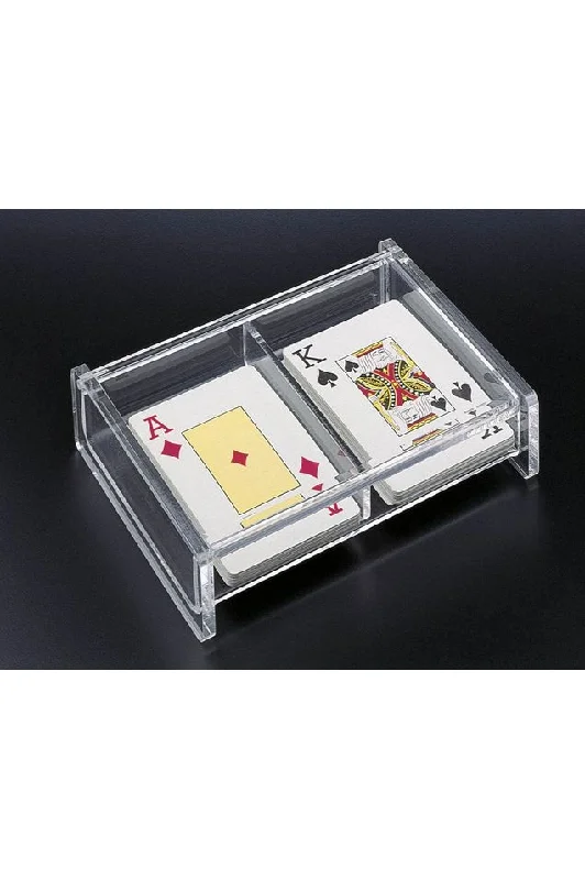 Bags With Tsa-Approved Features Lucite Playing Cards Case