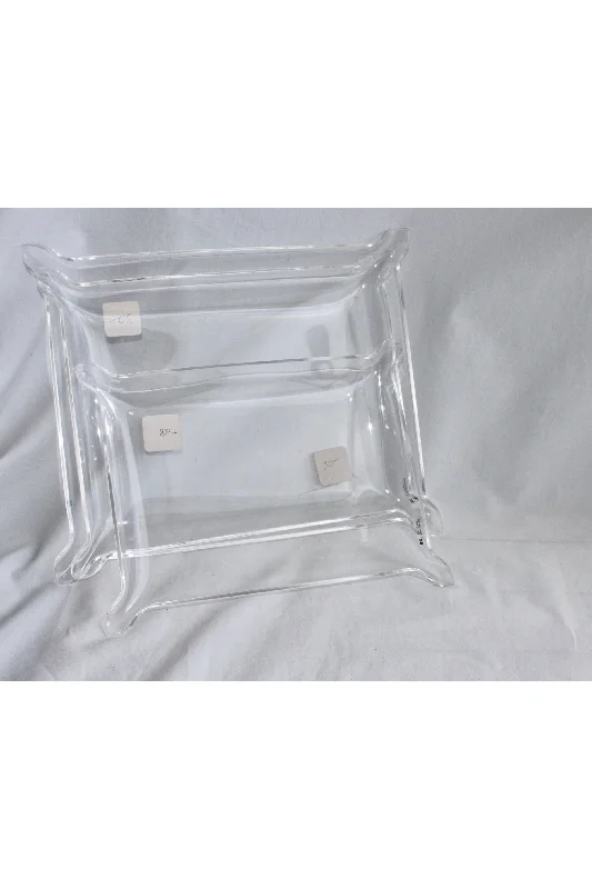 Everyday Bags For Work, School, Or Errands Small Lucite Valet Tray