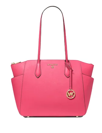 Inspired Bags For Timeless Elegance Michael Michael Kors Marilyn Medium Saffiano Leather Tote Bag