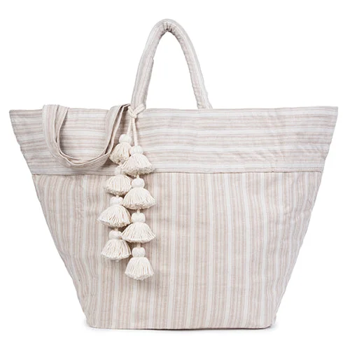 Bags For Sporty And Athletic Styles Sabai Beach Bag Organic Tassel Sand