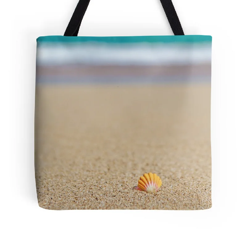 Romantic Valentine's Day Bags With Promotions Sunrise Shell Beach Tote Bag