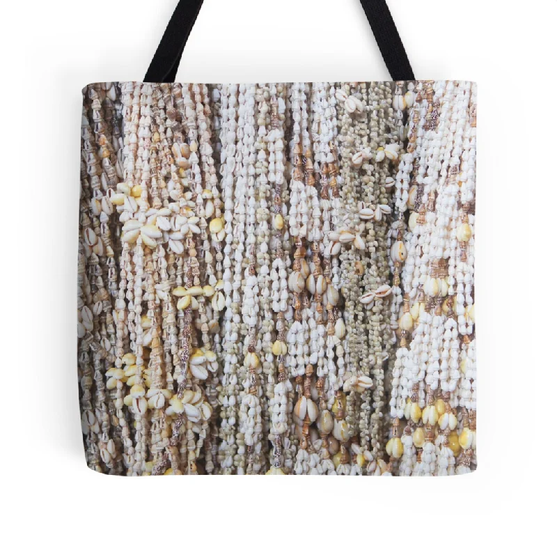 Holiday Gift Bags For Christmas Tahiti Shell Leis Tote Bag