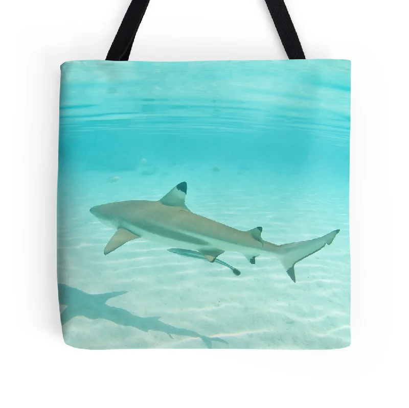 Stylish Bags With Discounts Tahitian Shark Tote Bag