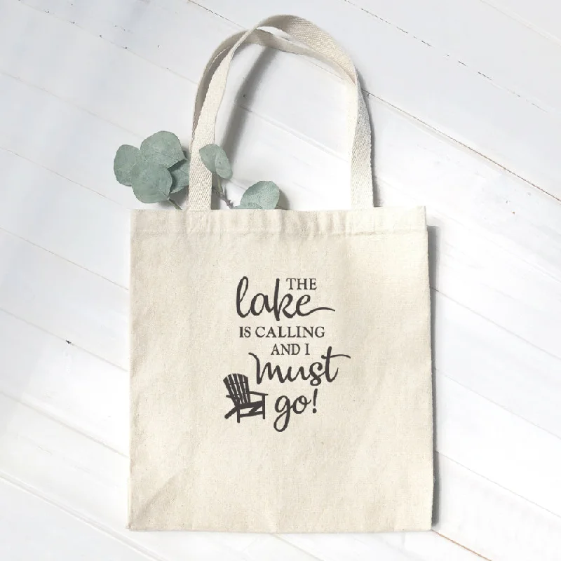 Valentine's Day The Lake is Calling - Canvas Tote Bag