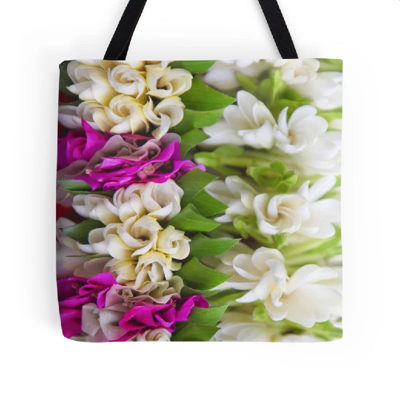 Versatile Bags That Suit Any Outfit Or Event Tiare Tahiti Lei Tote Bag