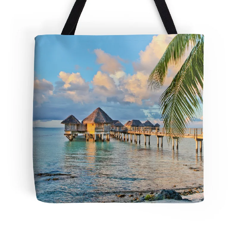 Inspired Bags For High-End Fashion Tikehau Bungalows Tote Bag