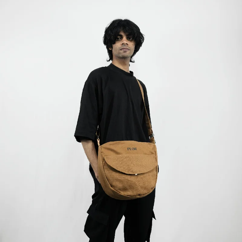 Modern And Limited-Time Offer Bags Brown Sling Bag | Adjustable Strap (water repellent)