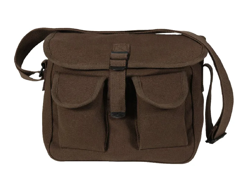 Compact Bags For Minimalist Travelers Canvas Shoulder Bag