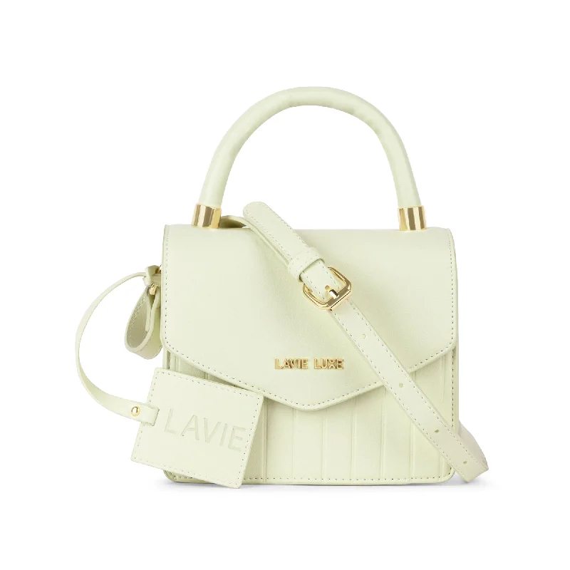 Trendy And Discounted Designer Handbags Lavie Luxe Aura Off White Small Women's Flap Sling