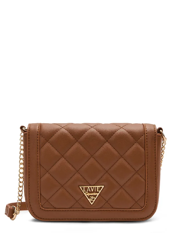 Luxurious Bags With Limited-Time Offers Lavie Signature Atlanta Small Tan Womens Sling Bag