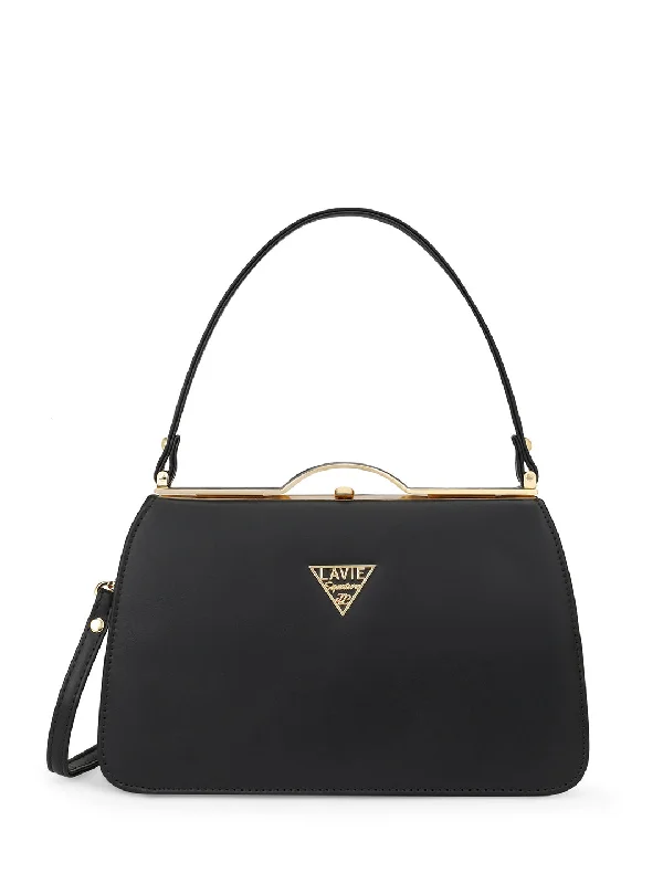 Bags For Free-Spirited And Artistic Styles Lavie Signature Missouri Black Large Women's Frame Bag