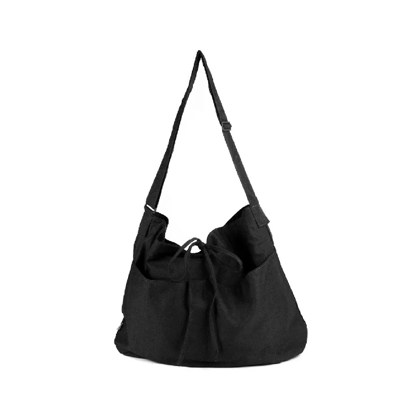 Stylish And Affordable Bags For Every Occasion Lazy Linen Sling (Black)