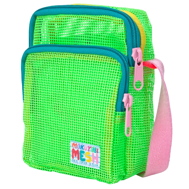 Bags For Free-Spirited And Artistic Styles Slime Mesh Sidekick Sling