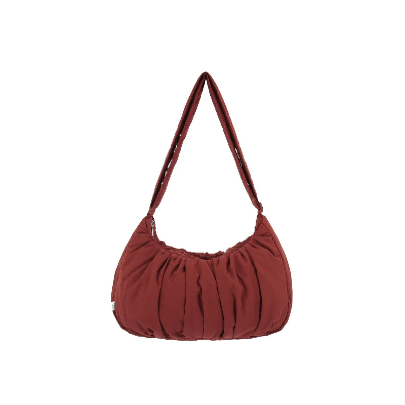 Inspired Bags For Affordable Luxury Small Croissant Sling (Cherry Wine)