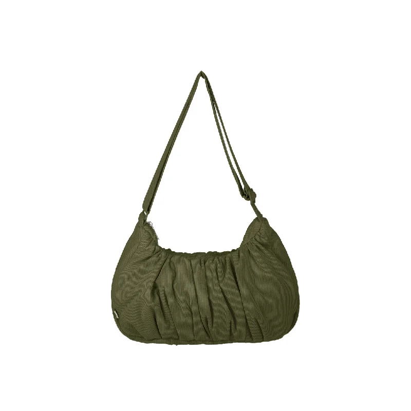 Bags For Personalized Gifts Small Croissant Sling (Corduroy Olive)