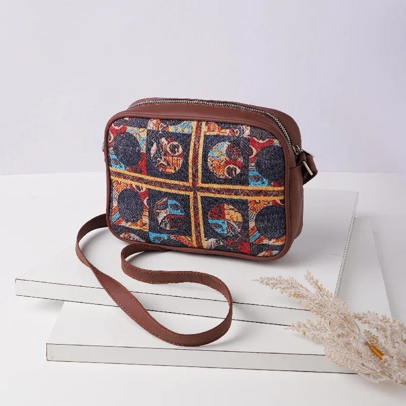 Trendy Bags For Sales African Art Sling Bag