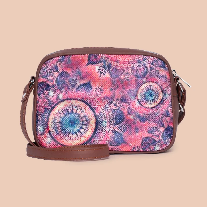 Compact Bags For Minimalist Travelers Space Chakra Sling Bag