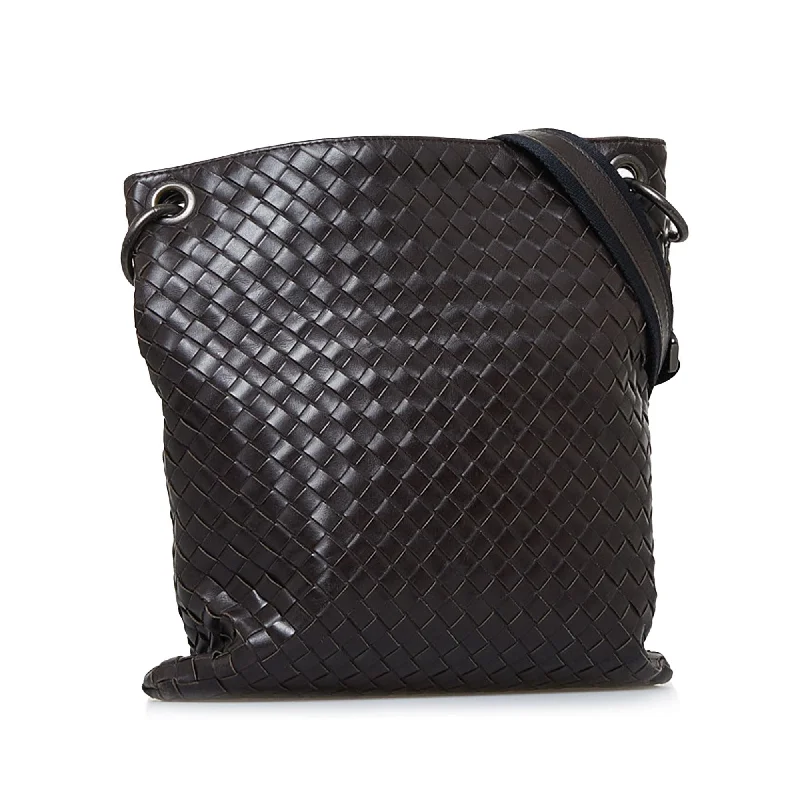 Spacious Bags With Holiday Promotions Bottega Veneta Intrecciato Crossbody (SHG-DrGVB5)